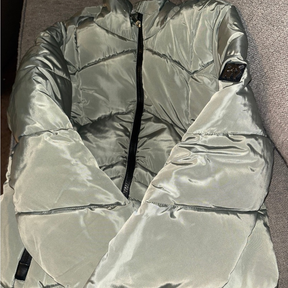 Kids Puffer Jacket in green